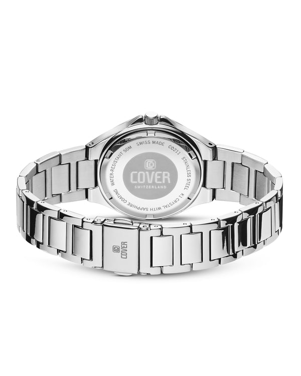 Cover COVER Cardea Light Blue Silver Color Watch