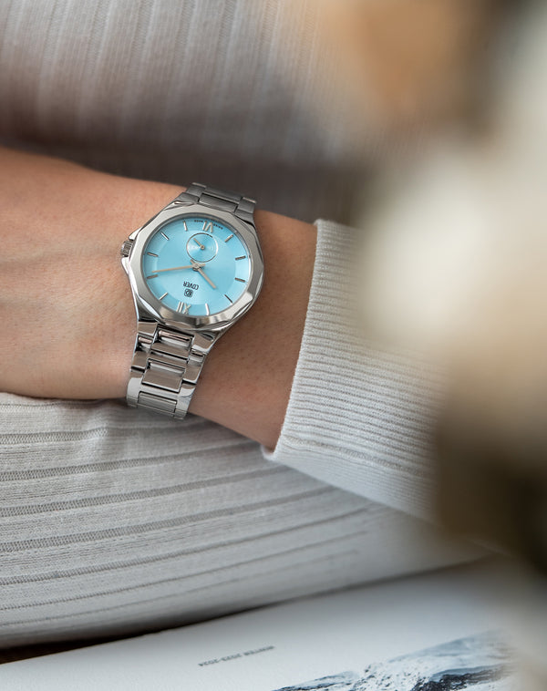 Cover COVER Cardea Light Blue Silver Color Watch