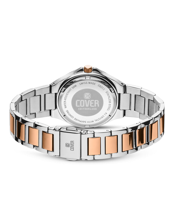 Cover COVER Cardea Silver Bicolor Watch