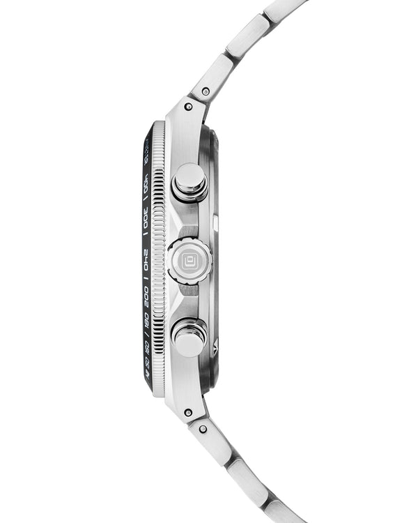 Cover COVER Iconosteel Chrono Watch Silver