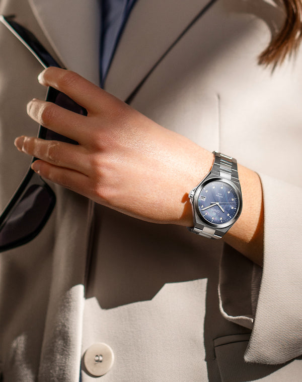 Cover COVER Iconosteel Lady Blue Pearl Silver