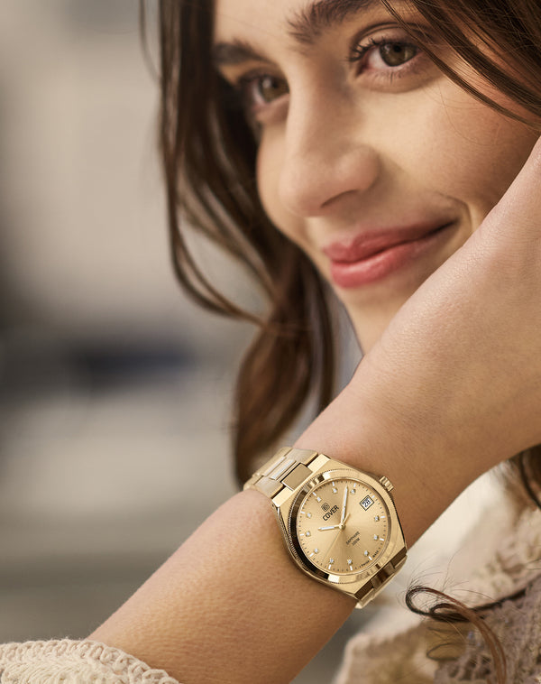 Cover COVER Iconosteel Lady Full Gold Steel Watch