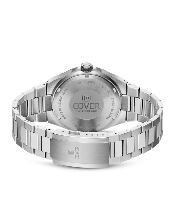 Cover COVER Iconosteel Watch Blue Silver Color