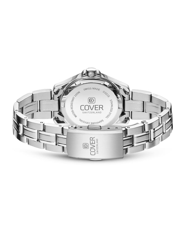 Cover COVER Marville Lady Steel Watch Green Silver