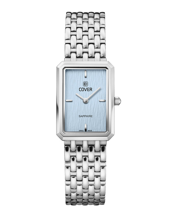 cover COVER Noble Square Light Blue Silver