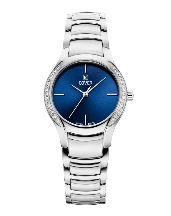 cover COVER Sandara Crystal Watch Blue Silver