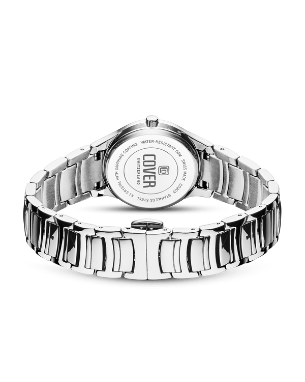 Cover COVER Sandara Crystal Watch Full Silver