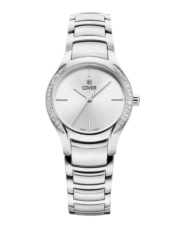 cover COVER Sandara Crystal Watch Full Silver