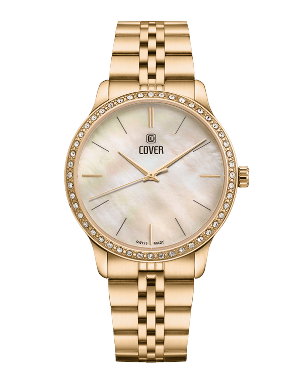 cover COVER Saraya Crystals Watch White Gold
