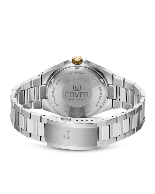 Cover COVER Iconosteel Watch Black Bicolor Silver Gold