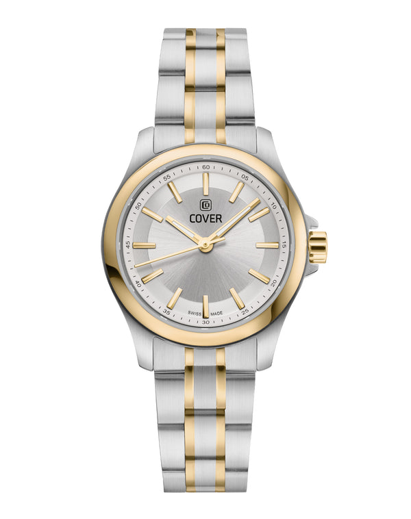 cover COVER Marville Lady Steel Watch Silver Bicolor Silver Gold
