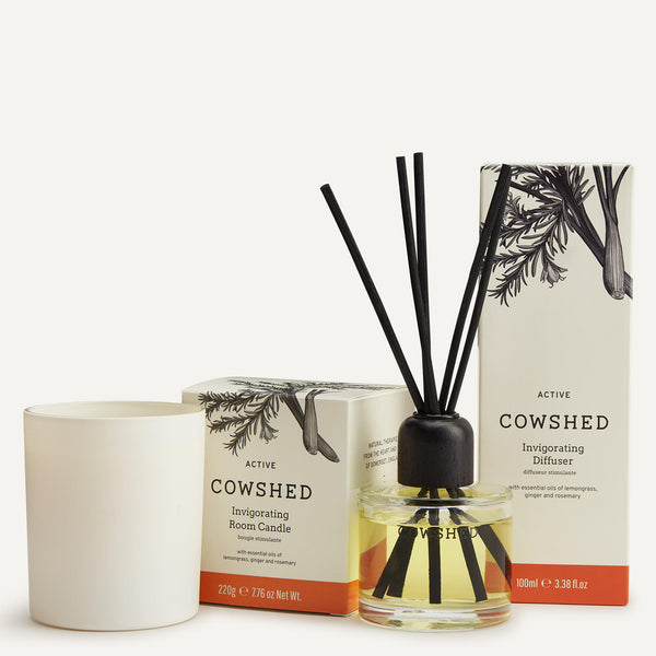 cowshed Candle and Diffuser Set Active
