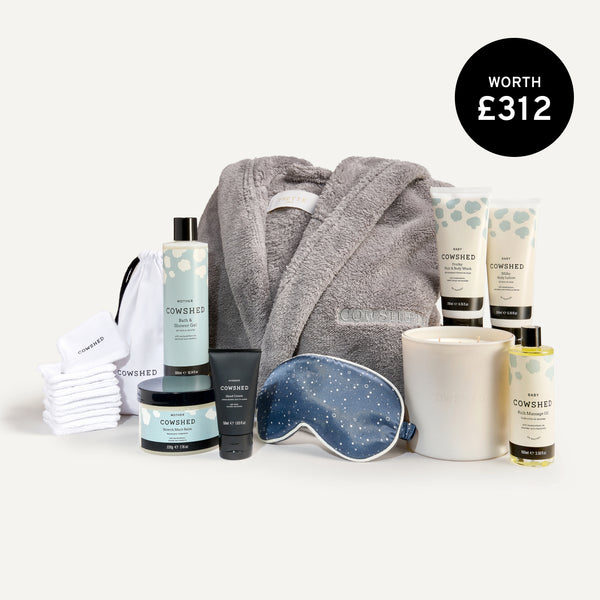 Cowshed Mother & Baby Wicker Hamper
