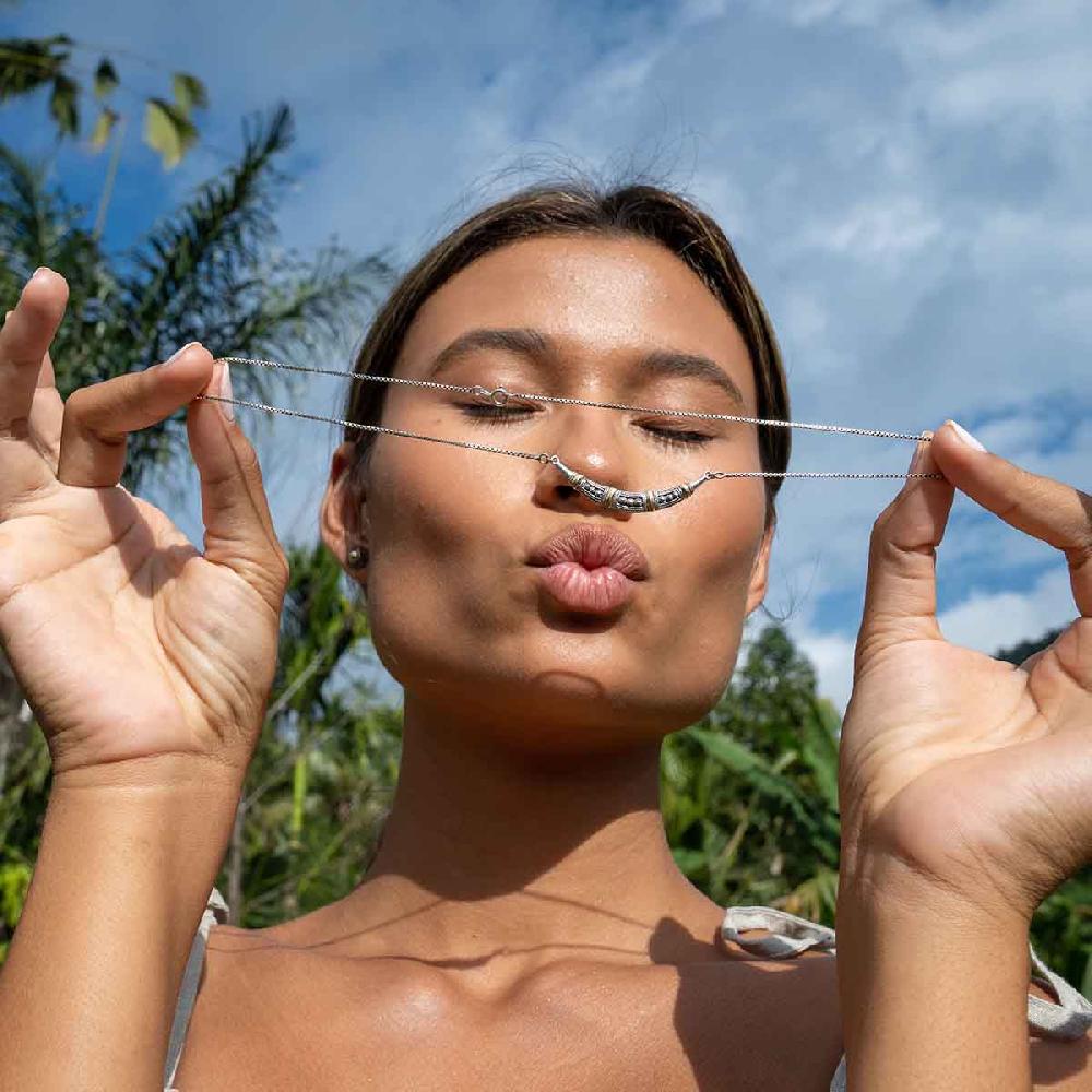 Crabtree & Evelyn Hand Crafted Silver Necklace