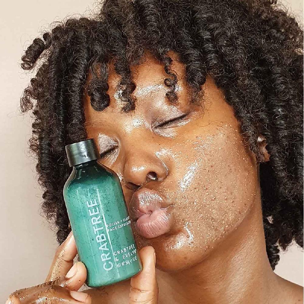 Crabtree & Evelyn Polish + Clarify Face Exfoliator - 50g