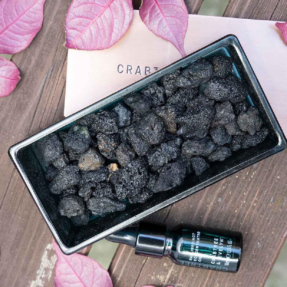 Crabtree & Evelyn Raw Instinct Rock Diffuser Set