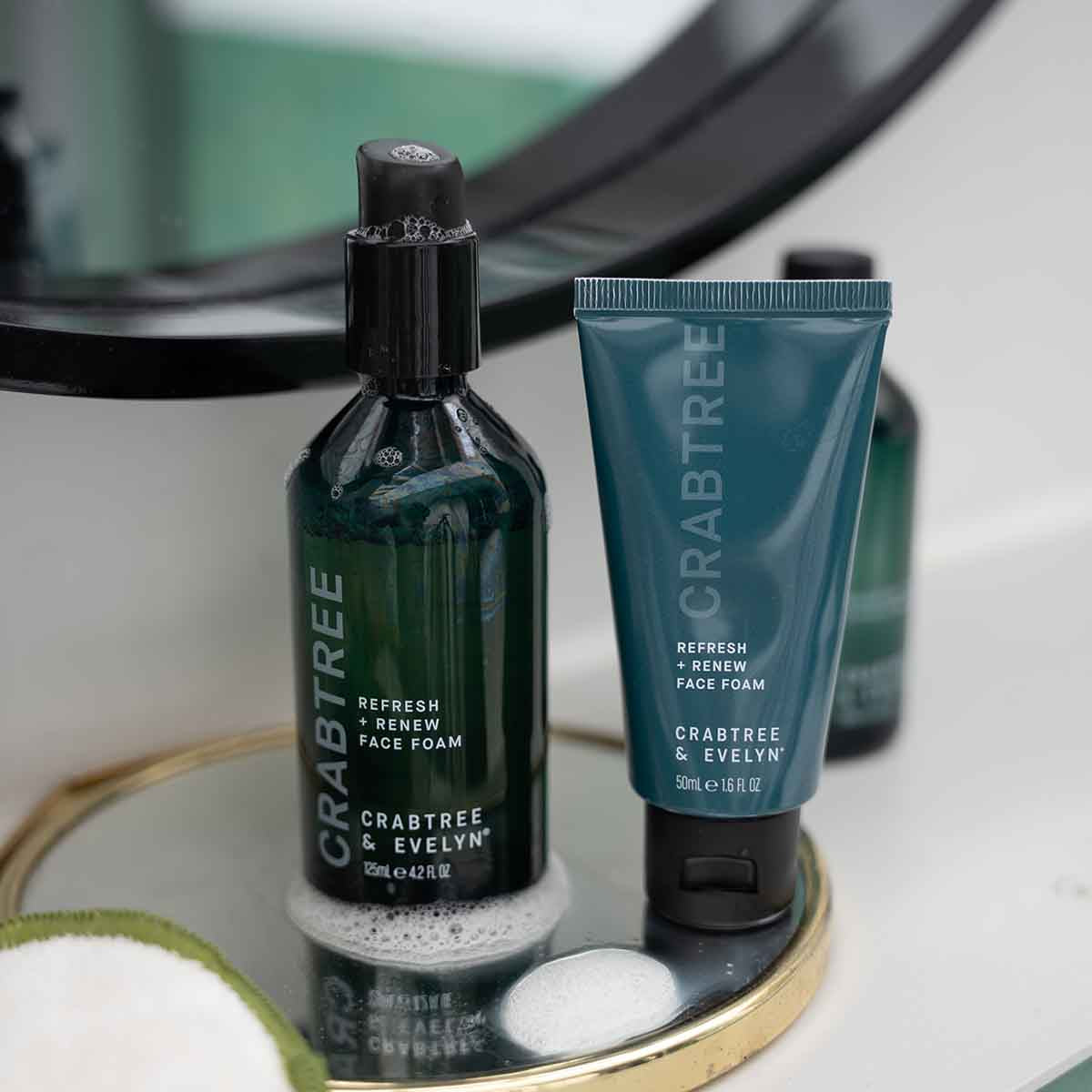 Crabtree & Evelyn Refresh + Renew Face Foam - 125ml