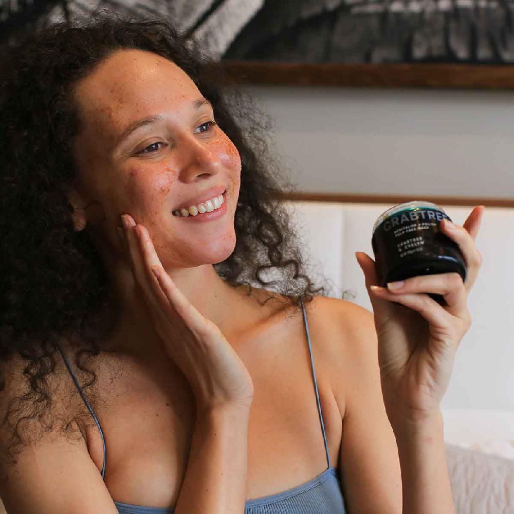 Crabtree & Evelyn Revitalise + Polish Pulp Face Mask - 100g