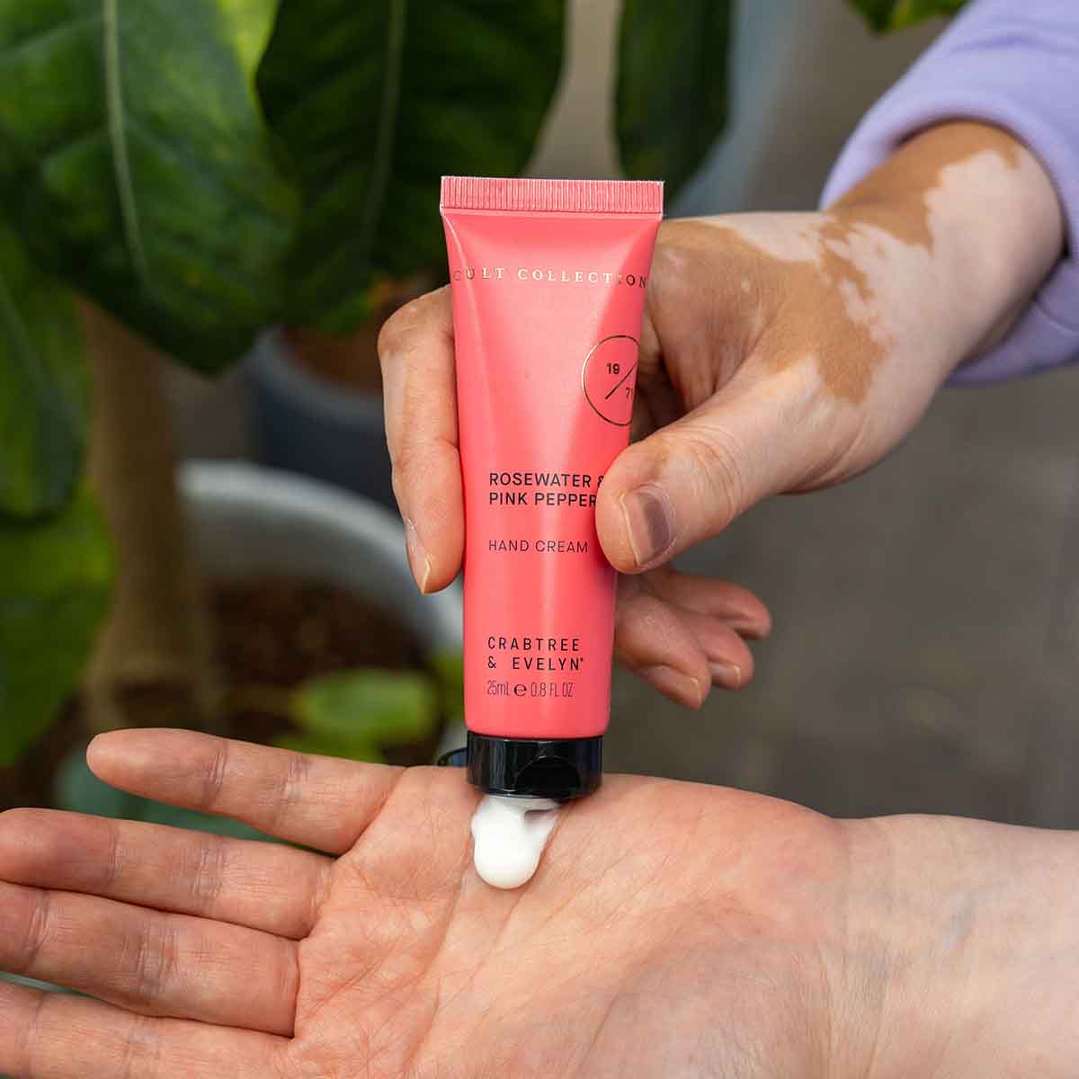 Crabtree & Evelyn Rosewater & Pink Peppercorn Hand Cream - 25ml