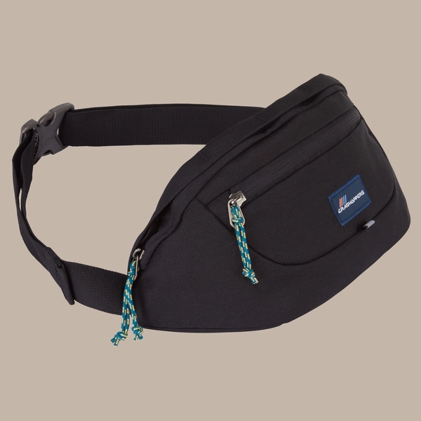 Craghoppers 1.5L Kiwi Classic Bum Bag II | Black