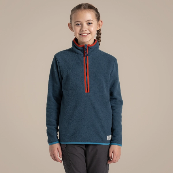 Craghoppers Kid's CO2 Renu Jacket | Blue Stone