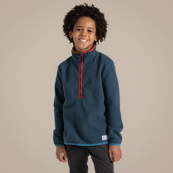craghoppers Kid's CO2 Renu Jacket | Blue Stone
