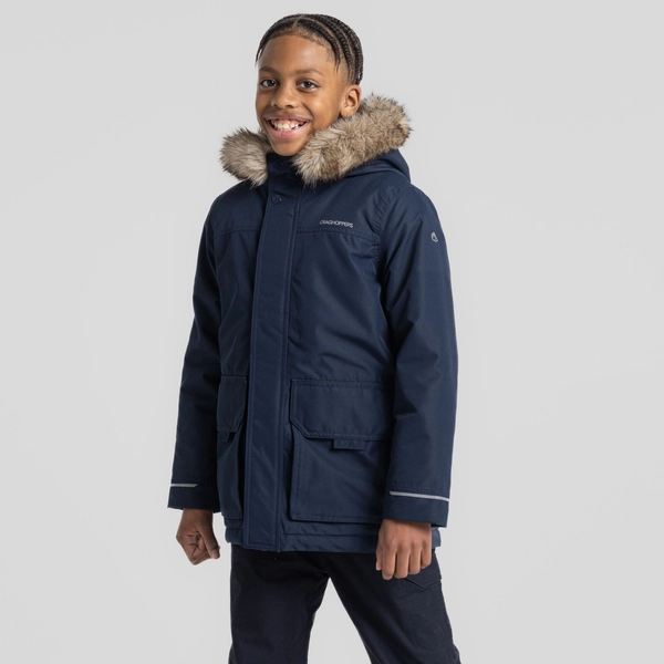 Craghoppers Kid's Corrib Jacket | Blue Navy
