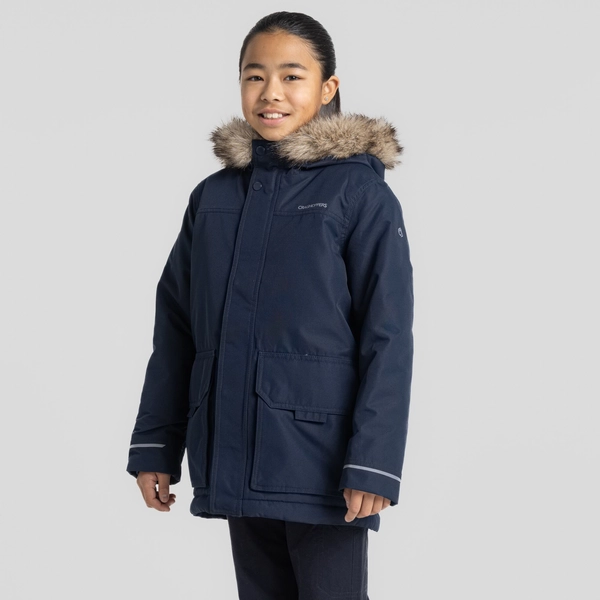 craghoppers Kid's Corrib Jacket | Blue Navy