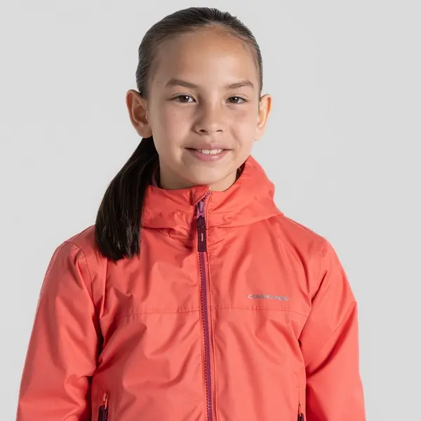 Craghoppers Kid's Foyle Jacket | Deep Coral