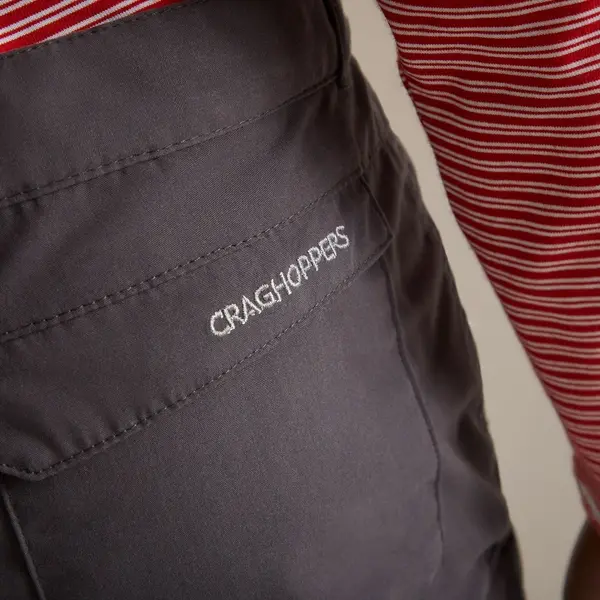 Craghoppers Kid's Kiwi II Trousers | Black Pepper
