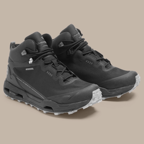 craghoppers Men's Adflex Boots | Black / Cloud Grey