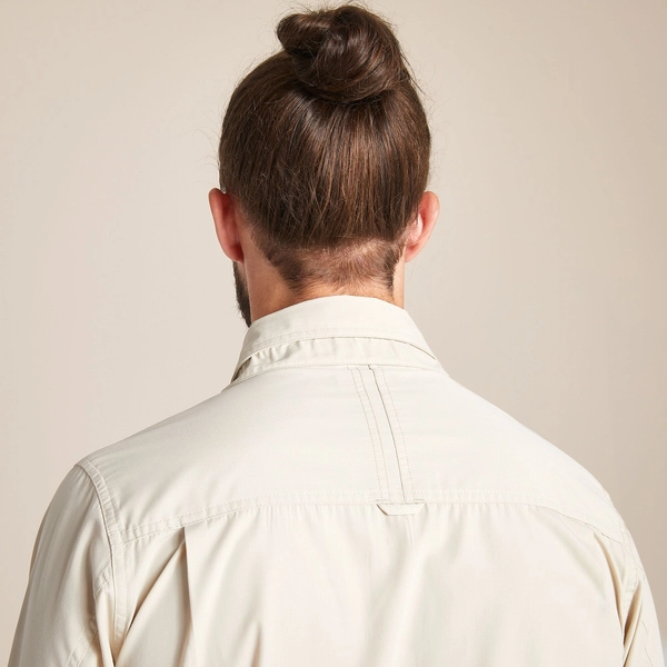Craghoppers Men's Kiwi Long Sleeved Shirt | Oatmeal