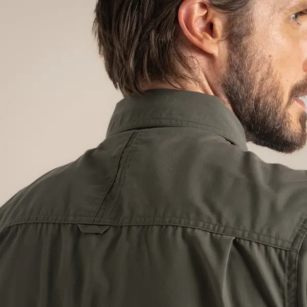 Craghoppers Men's Kiwi Short Sleeved Shirt | Cedar