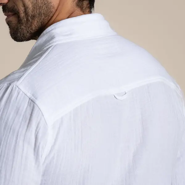 Craghoppers Men's Moro Long Sleeved Shirt | White