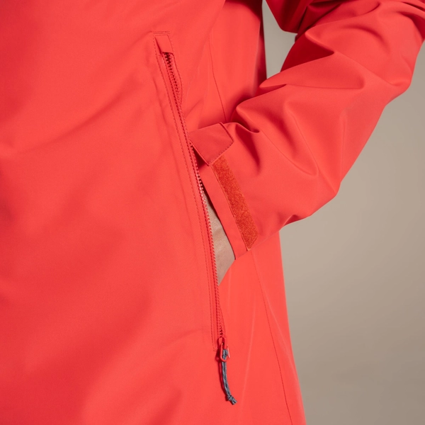 Craghoppers Men's Osuna Waterproof Jacket | Dawn Red