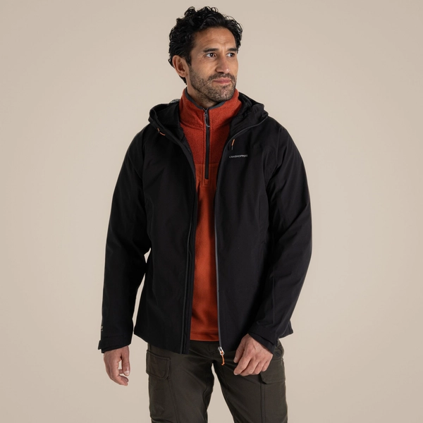 Craghoppers Men's Ponsa Waterproof Jacket | Black