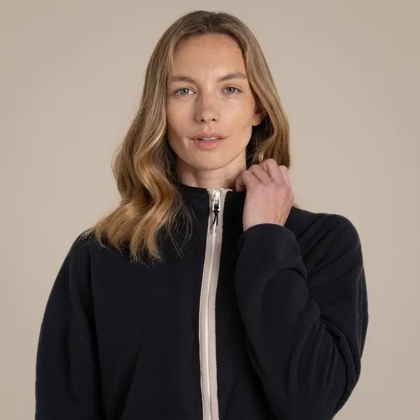 Craghoppers Women's CO2 Renu Full Zip Fleece | Black