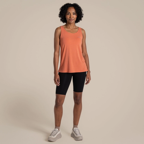 Craghoppers Women's Dynamic Vest Top | Red Sandstone
