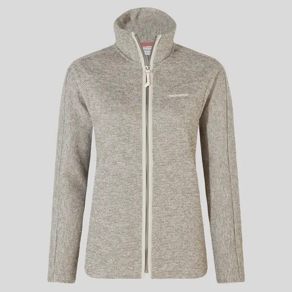 Craghoppers Women's Mabel Full Zip Fleece | Stone