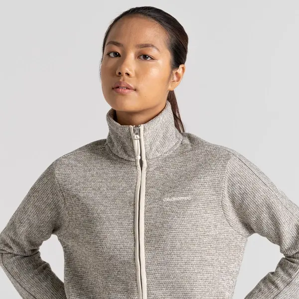 Craghoppers Women's Mabel Full Zip Fleece | Stone