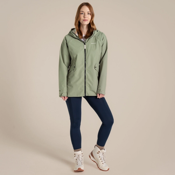 Craghoppers Women's Ortega Waterproof Jacket | Vert