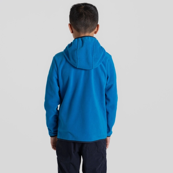 Craghoppers Kid's Arklow Hybrid Jacket | Howlite Blue