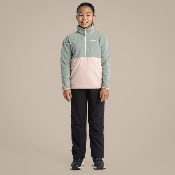 Craghoppers Kid's Kiwi II Winter Lined Cargo Trouser | Black