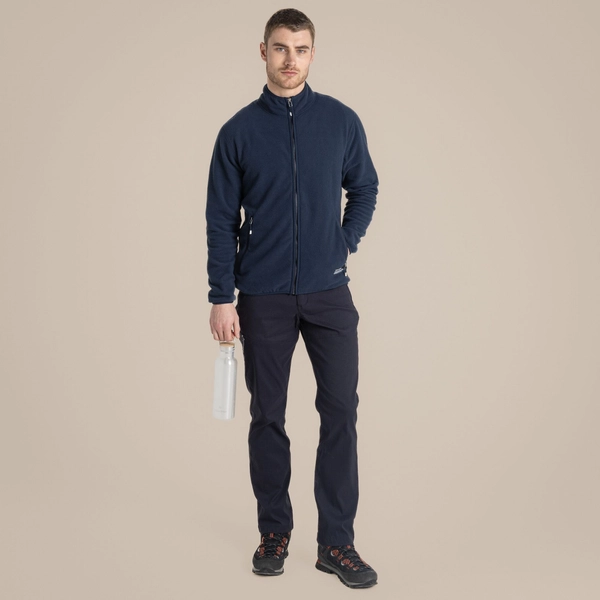 Craghoppers Men's CO2 Renu Full Zip Fleece | Blue Navy