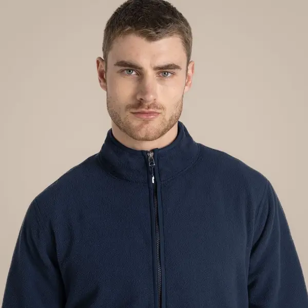Craghoppers Men's CO2 Renu Full Zip Fleece | Blue Navy