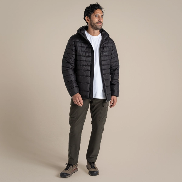 Craghoppers Men's Compresslite IX Hooded Insulating Jacket | Black