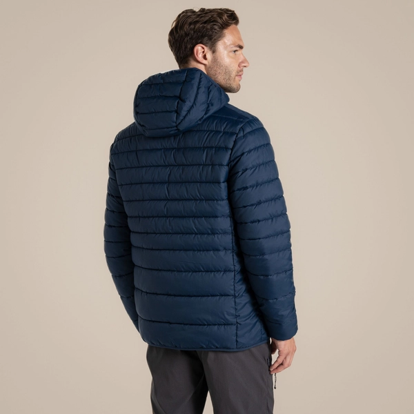 craghoppers Men's Compresslite IX Hooded Insulating Jacket | Blue Navy