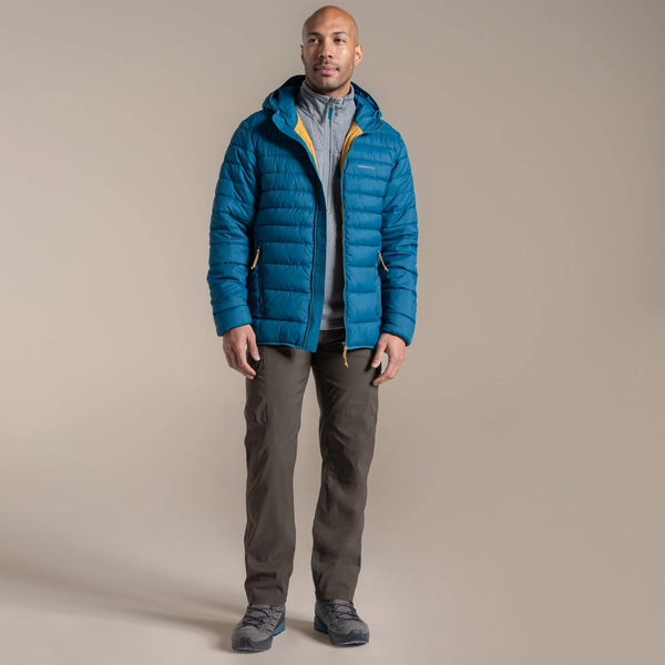 Craghoppers Men's Compresslite IX Hooded Insulating Jacket | Coastal Blue