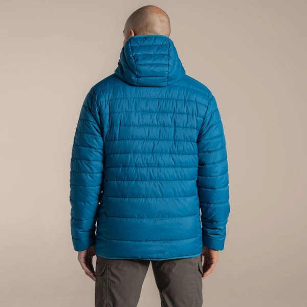 craghoppers Men's Compresslite IX Hooded Insulating Jacket | Coastal Blue