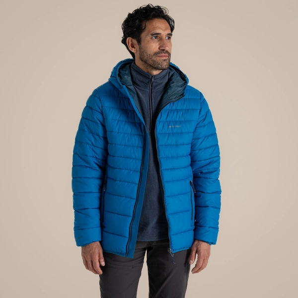 Craghoppers Men's Compresslite IX Hooded Insulating Jacket | Fresh Blue